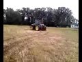 John Deere 8320 Pulls Spreader Truck