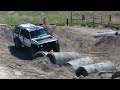 screwing around in two wheel drive, and some 4x4ing as well.