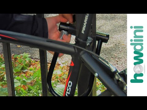 how to properly lock a bike