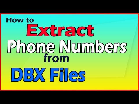 how to locate dbx files