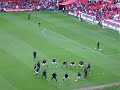 Manchester United - Aston Villa (FA Cup), Players Warm Up