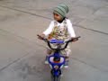Aayu cycling....