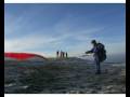 Duncan & Murray paragliding East Lomond Dec 2008 Clip 2