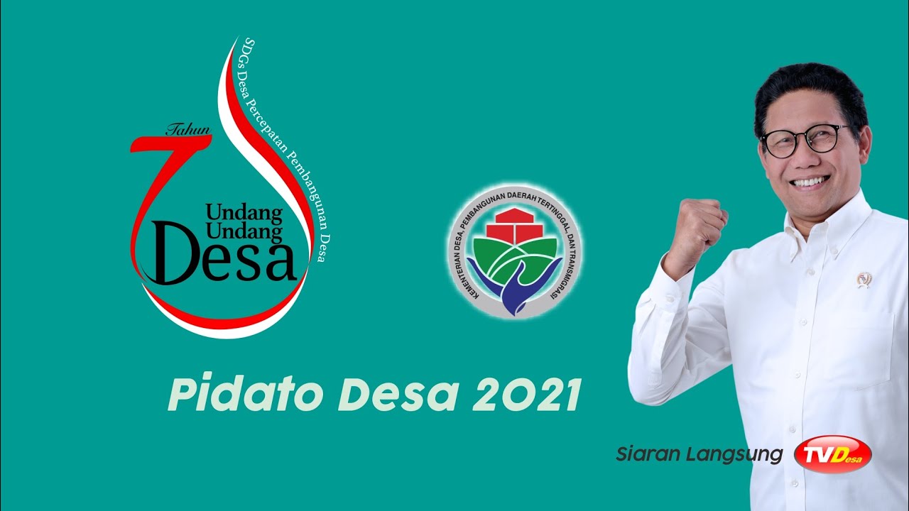 Selamatan Desa Pidato 7 Tahun Harlah UU Desa www