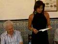 Stª CRISTINA CANO GARRO LEE CARTA DE LA ALCALDESA DE ADRA