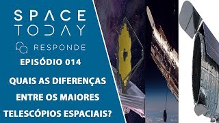 Qual a Diferença Entre o Hubble, o James Webb e o WFIRST? - Space Today Responde Ep.014 by Space Today