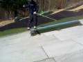 Gap to rail