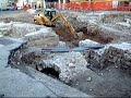 Scavi al Cordusio di Brescia: resti archeologici, torre