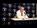 BYU coach Dave Rose, 02/02/12