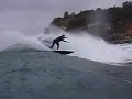 Surfing Fairy Bower, offshore 2-3m east swell