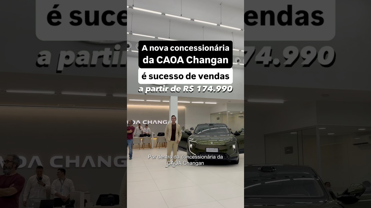 A nova concessionária da CAOA Changan já é sucesso de vendas. Carros a partir de R$ R$ 174.990.