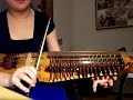 performance on nyckelharpa of josefins dopvals. november 2007.