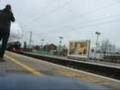 60800 passes Finchly Road Station with Scarborough Flyer