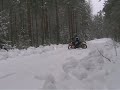 KTM 690 Enduro winter wheelie