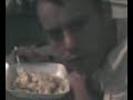 alan wrecked eating his parmo and posing for the camera lol
