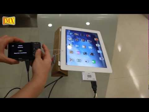 how to use ipad camera connection kit