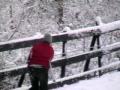 Erica skiing in Garmisch Germany at Edelweiss Dec 2009