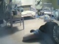 foot behind head -again-