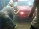 mustang burnout