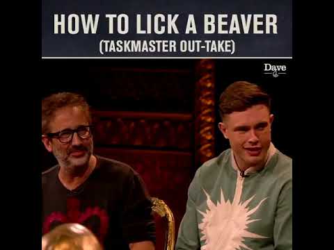 Taskmaster Outtake S9 - How to lick a beaver