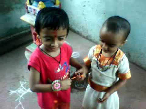 Small  Kids Raksha Bandhan