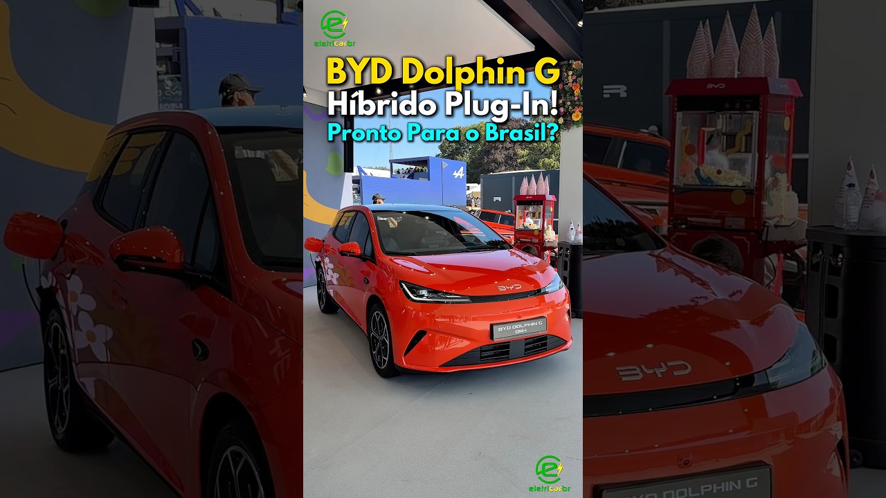 BYD Dolphin G Híbrido Plug-In! Pronto Para o Brasil?⚡