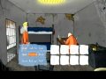 the scene is set in a remote jail located on the top of a mountain.  in a damp and lonely cell, one will find sammy, an innocent man doing time in what he dubs, the writers block.
sammy is a journalist, investigating reports of a facility that produces employable robots and is also the same site for the mass destruction of certain robots.  the journalist, curious about the reason behind the destruction of these robots, decides to investigate.  he soon uncovers that the robots are beginning to feel emotions, hence the need to destroy them before the truth is out and known by all.  sammy is hot on the trail of uncovering and revealing the mastermind behind this heinous plot, with information so implausible and controversial that he has to encrypt his findings in a notebook; when he suddenly finds himself forced right into the midst of his own groundbreaking story.
the game commences when sammy awakens from a hazy dream, with a horrible headache and an even worse case of amnesia, and finds himself located in a jail cell with no clues as to why or how he got there.  the journalist only recalls a dream where he sees a dark shadow crossing the room and then hitting him upon the head.  it is at this moment that sammy begins his quest to discover why he has been jailed and how to get himself out.  in the process, sammy meets some interesting characters, including his grumpy cell mate, eugene; murphy, a not known animal; and a beautiful robot, julie-03.
with the assistance of murphy, the journalist is able to initiate the task of decoding is notebook with a book borrowed from the jail library.  it is through this notebook that sammy discovers his jailer is really a robot disguised as a human and the one behind the destruction of the feeling robots.  in addition, sammy learns through julie-03, that she is next in line to be destroyed, as it was discovered that she too feels emotions.  at hearing this news, sammy makes it his mission to not only save himself, but julie-03 as well.  will they be able to escape before it is too late for them both?
