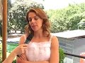 CLAUDIA GERINI intervista (inizio riprese film EX) - WWW.RBCASTING.COM