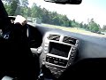 Lexus ISF drifting in Germania
