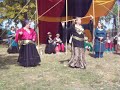Jayla & Johari dancing at Great Plains Renaissance Festival
