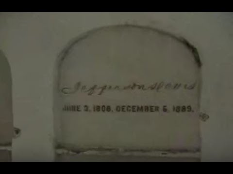 Jefferson Davis' original grave ...