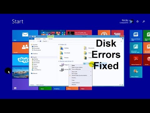 How to Run a Disk Check on Windows 8.1 - How to do Chkdsk - Free & Easy