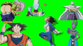 Green Screen Dragon Ball Z Characters Goku Vegeta 