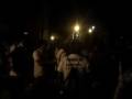 Estudiantes celebran el triunfo de William Iguarán