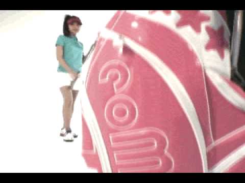 como!come! Image test movie/Golf Polo Shirt with Japanese KAWAII Girl