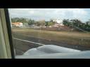 Leaving St. Maarten on a 757