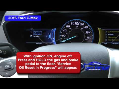 how to change oil on a ford c max
