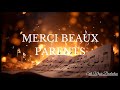 Merci beaux parents