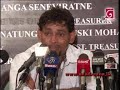 Dilshan, Mahela speak at special press conference at SLC