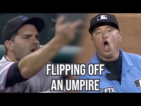 Pitcher gives umpire the middle finger, a breakdown