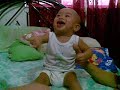 Laughing baby Mia Laughing baby Mia
