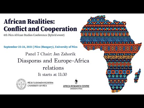 2021.09.24. A konferencia második napja: Diasporas and Europe–Africa relations szekció