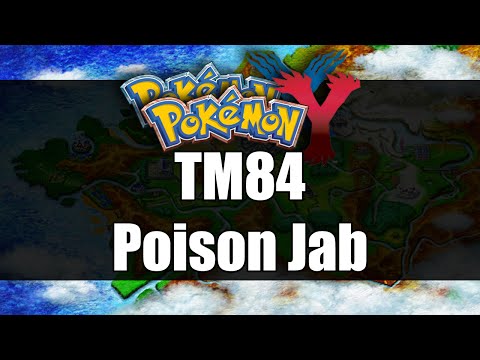 how to get poison jab in pokemon x