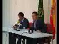 RUEDA DE PRENSA DE RAFAEL RECIO Y JUAN PAZOS TRAS EL PACTO