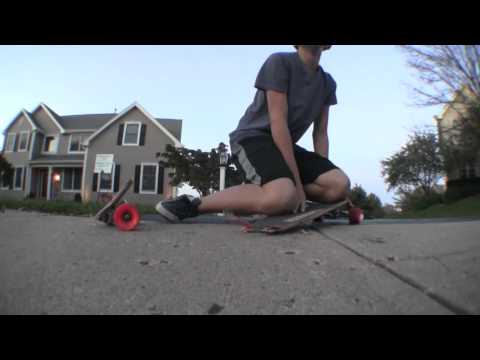 how to snap a longboard
