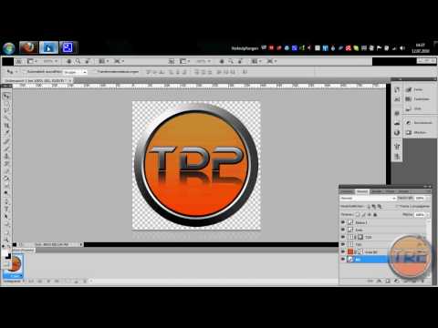 Как сделать логотип в фотошопе для youtube