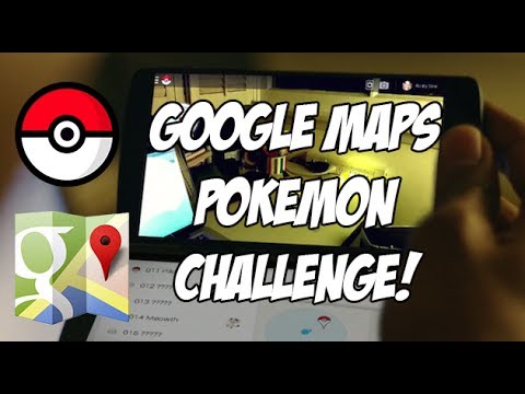 how to pokemon on google maps