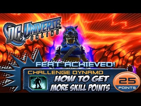 how to get more skill points dcuo