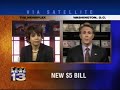3/14/08 5:30 am: New $5 bill hits banks 3/14/08 5:30 am: New $5 bill hits banks