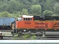 Driving by NS 188 (with an OLS engine traling) and some BNSF engines sitting by the East Yard Office